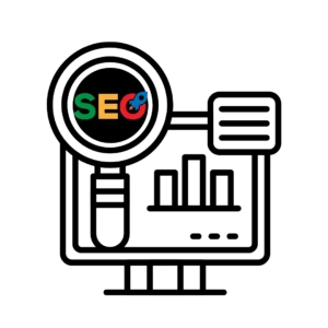 SEO analytics dashboard showing keyword rankings and organic traffic growth for a Bangalore business.