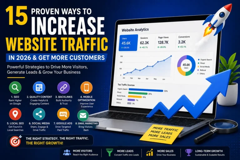 15 Proven Ways to Increase Website Traffic