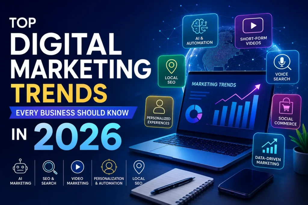 Top digital marketing trends in 2026